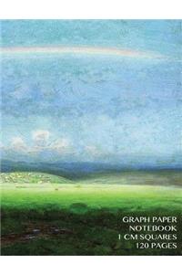 Graph Paper Notebook 1 cm squares 120 pages