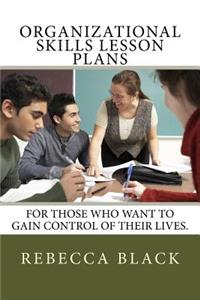 Organizational Skills Lesson Plans