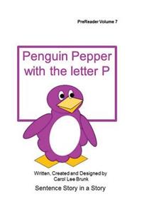Penguin Pepper with the letter P