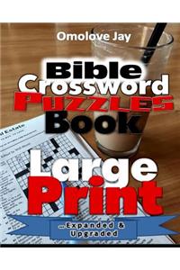 Bible Crossword Puzzle Book Large Print