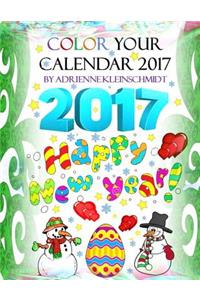Color Your Calendar 2017!