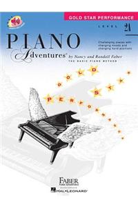 Piano Adventures - Gold Star Performance Book - Level 2a Book/Online Audio