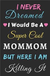 I Never Dreamed I Would Be A Super Cool Mommom But Here I am Killing It