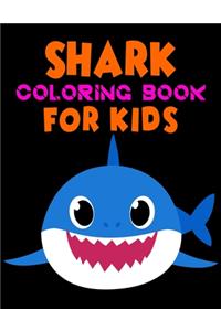 Shark Coloring Book For kids