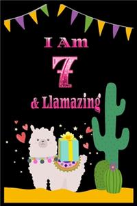 I am 7 & llamazing