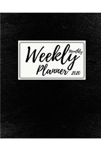 Weekly & Monthly Planner 2020