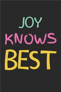 Joy Knows Best