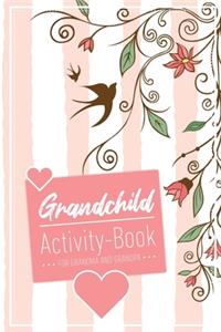 Grandchild Activity Book For Grandma And Grandpa