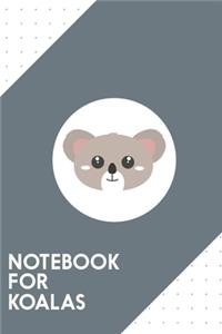 Notebook for koalas