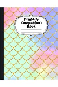 Mermaid Scales Primary Composition Book