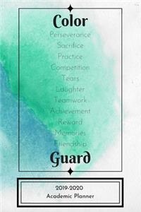 Color Guard 2019-2020 Academic Planner