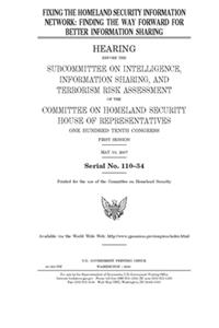 Fixing the Homeland Security Information Network