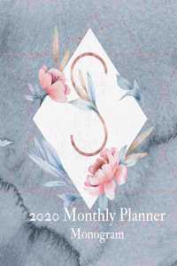 2020 Monthly Planner Monogram