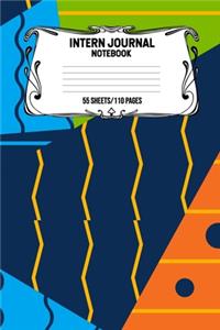 Intern Journal Notebook 55 Sheets/110 Pages