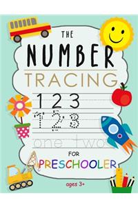 The Number Tracing Book for Preschoolers
