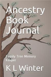 Ancestry Book Journal
