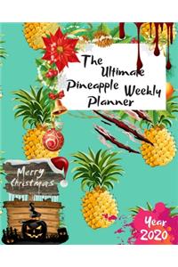 The Ultimate Merry Christmas Pineapple Weekly Planner Year 2020