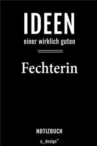 Notizbuch für Fechter / Fechterin