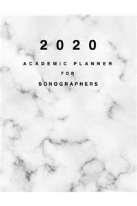 2020 Academic Planner for Sonographers
