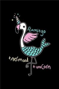 Flamingo + Mermaid + Unicorn