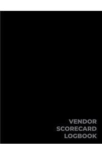 Vendor Scorecard Logbook