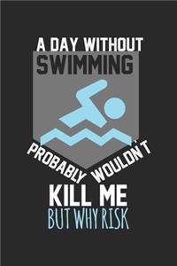 A day without swimming would not kill me, but why risk