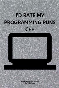I'd Rate My Programming Puns C++