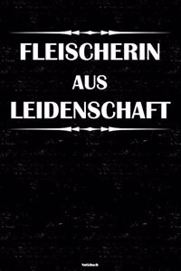 Fleischerin aus Leidenschaft Notizbuch