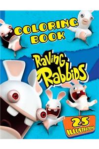 Raving Rabbids Coloring Book