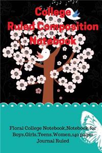 College Ruled Composition Notebook