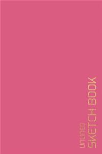 Unlined Sketch Book
