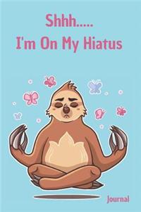 Shhh I'm on My Hiatus Journal