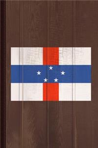 Netherlands Antilles Flag Journal Notebook