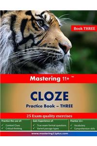 Mastering 11+ CLOZE - Practice Book 3
