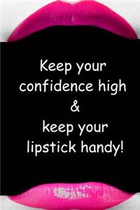 Confidence Journal Lipstick Pink Lips