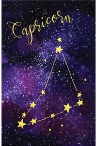 Bullet Journal Zodiac Sign Capricorn Constellation