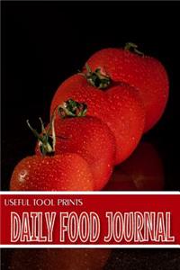 Useful Tool Prints Daily Food Journal