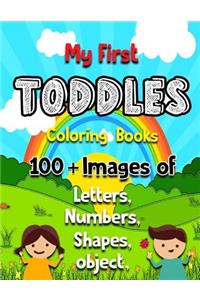 My First Toddler Coloring Book