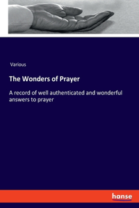 Wonders of Prayer