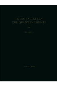 Integraltafeln Zur Quantenchemie