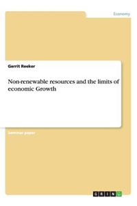 Non-renewable resources and the limits of economic Growth