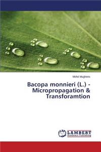 Bacopa monnieri (L.) - Micropropagation & Transforamtion