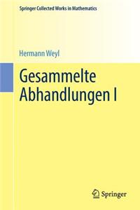 Gesammelte Abhandlungen I