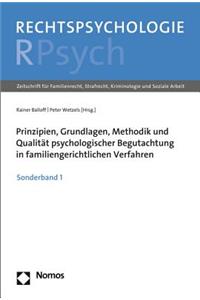 Prinzipien, Grundlagen, Methodik Und Qualitat Psychologischer Begutachtung in Familiengerichtlichen Verfahren