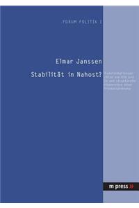 Stabilitaet in Nahost?