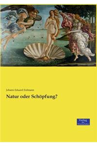 Natur oder Schöpfung?
