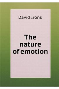 The Nature of Emotion