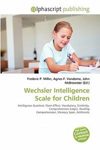 Wechsler Intelligence Scale for Children