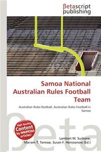 Samoa National Australian Rules Football Team
