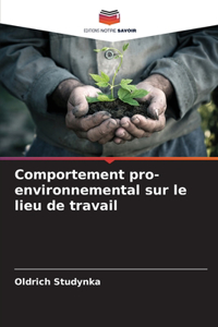 Comportement pro-environnemental sur le lieu de travail